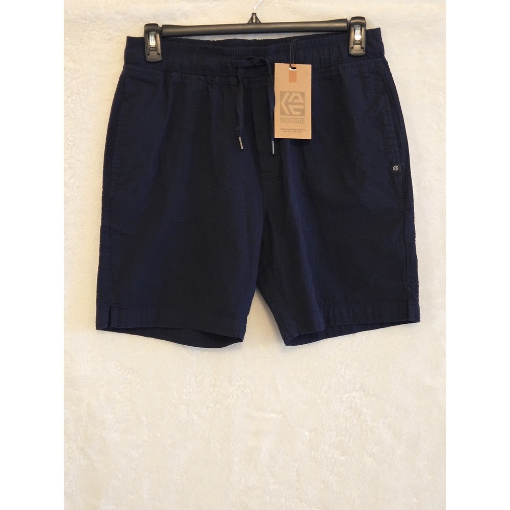 Indicode Jeanscode Men's Large Shorts Navy Blue‎ Oeko Tex Standard 100